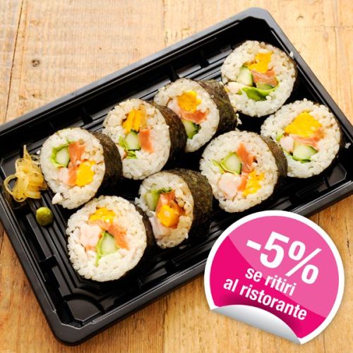 Sconto 5% sull'asporto se ritiri al ristorante